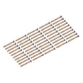 thumbnail image 3 of Mecha de Vela de Madera, Mechas de Vela de Madera 50pcs Profesional Ecológico Con Base de Metal Para Cera de Soya, 3 of 7