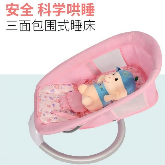 Baby rocking chair soothing chair electric rocking cradle baby cradle bed toddler smart coaxing sleep soothing recliner