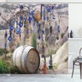 thumbnail image 1 of Ambesonne Evil Eye Shower Curtain, Tree Anatolian Culture, 69"Wx70"L, Multicolor, 1 of 3