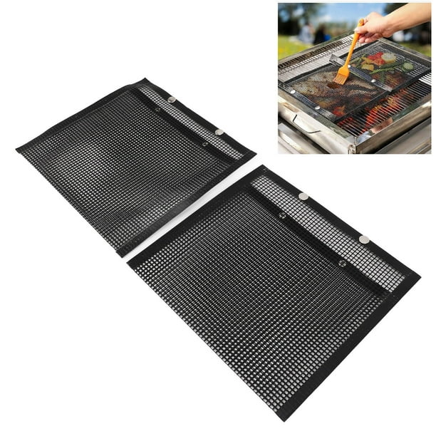 Bolsas Para Asar Verduras, Bolsas Para Parrilla De Malla Para Barbacoa, Eficientes, Duraderas, Fáciles De Limpiar Para Acampar