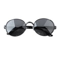 thumbnail image 1 of Gafas de sol polarizadas unisex Gafas de sol retro para hombres Mujeres Marco negro Gafas grises C32, 1 of 15