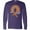 Purple, variant on Multiple Sclerosis Awareness Orange Ribbon Rainbow Long Sleeve T-Shirt