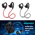 thumbnail image 3 of Deporte Auriculares intrauditivos Bluetooth Auriculares inalámbricos IPX2 Auriculares bajos estéreo de entrenamiento a prueba de sudor Inevent DZ7407-02B, 3 of 7