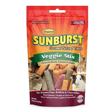 - Higgins Sunburst Gourmet Natural Treats - Veggie Stix, 4 oz (pack of 1)
