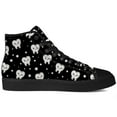 thumbnail image 4 of Aidianart Womens Dental High Top Shoes High Top Canvas Sneakers Size 5.5, 4 of 5