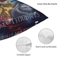 thumbnail image 5 of Game of Thrones Throw Pillow Cover Decoration Pillow Case Cushion Home Decor for Home Sofa Couch 24"x24", 5 of 7