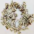 thumbnail image 3 of 200 Letras de Números árabes 0-9 para Fabricación de s de de Navidad BLESIY Números de letras de madera, 3 of 8