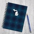thumbnail image 5 of Michigan Blue Plaid Journal - 7x9 State Pride Spiral Lined Journal - for Adults, Kids, Students, 5 of 5