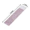 thumbnail image 3 of Efavormart 10 Pack Pink Diamond Rhinestone Napkin Ring With Self Adhesive Strip for Wedding Banquet Party, 3 of 11