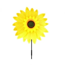 Sunflower 𝐋awn 𝐏inwheels Wind 𝐒pinners Large Windmill 𝐏inwheel for Garden,Yard, Party Outdoor Decor (Sunflower Pinwheels)