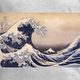 thumbnail image 3 of CafePress - Great Wave By Hokusai, Vintage Long Sleeve T Shirt - Unisex Cotton Long Sleeve T-Shirt, 3 of 4