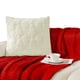 thumbnail image 4 of Funda Almohada Esponjosa Con Forma Copo Nieve Felpa Navideña para Del, 4 of 9