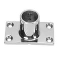 thumbnail image 4 of Pasamanos Rectangular Con Base De Tubo Bling Bling Acero Inoxidable 1 Pulgada Para Barco, 4 of 12
