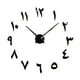 thumbnail image 2 of Reloj Adhesivo de Pared Sunnimix 3D Negro, 2 of 8