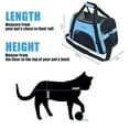 thumbnail image 4 of Cat Carrier Airline Approved Pet Carrier,Soft-Sided Pet Travel Carrier for Cats Dogs Puppy Comfort Portable Foldable Pet Bag,Airline Approved, 4 of 7