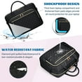 thumbnail image 3 of RAINSMORE Laptop Bag 17.3-inch Briefcase for Women Waterproof Computer Messenger Shoulder Bags Large Laptop Case for Work Business Office Travel College,Black, 3 of 9