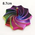 thumbnail image 1 of 3D Printing Expanded Sensory Fidget Star Model Visual Illusion Hexagon Whirling Spiral Ornaments Stress Relief Board Game, 1 of 5
