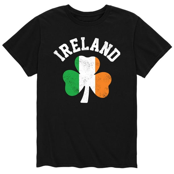 Instant Message - Ireland Shamrock - Men's Short Sleeve Graphic T-Shirt ...