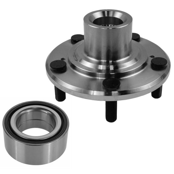 TRQ Front Wheel Hub Bearing Kit LH RH for Accord TSX Crosstour BHA53243 Fits select: 2008-2012 HONDA ACCORD, 2009-2014 ACURA TSX