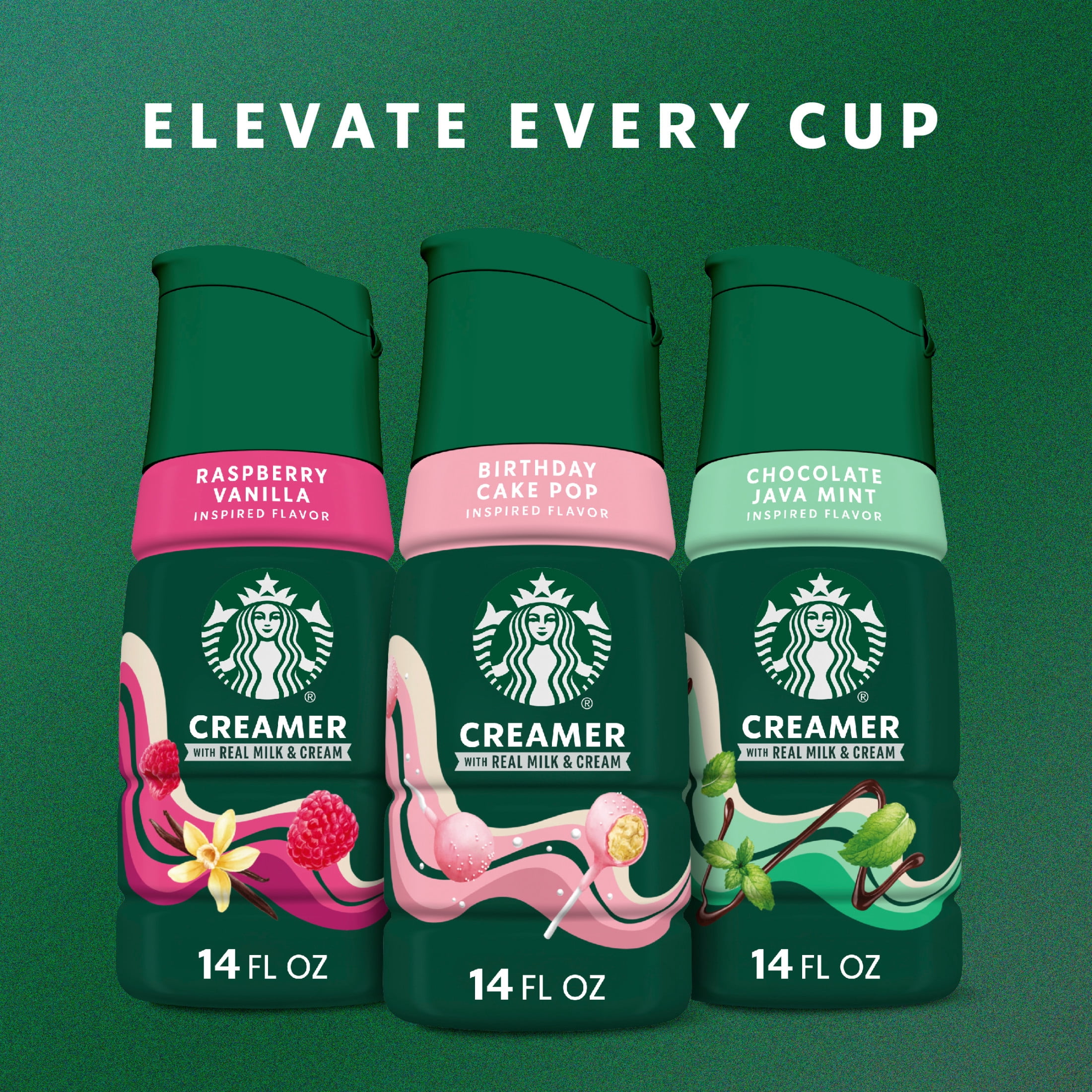 Starbucks Birthday Cake Pop Flavored Coffee Creamer, Liquid Creamer, Dairy Creamer 14 fl oz