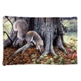 thumbnail image 1 of Grey Squirrels Around the Tree Fabric Standard Pillowcase, 1 of 1