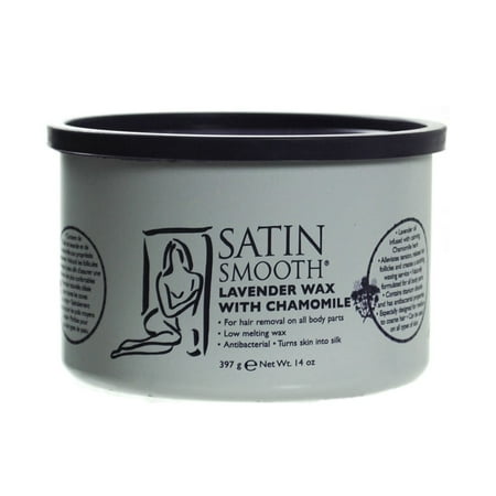 Satin Smooth  Lavender with Chamomile 14-ounce Hard (Best Hard Wax For Coarse Hair)