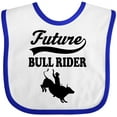thumbnail image 3 of Inktastic Future Bull Rider Rodeo Riding Boys Baby Bib, 3 of 4