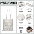 thumbnail image 3 of Sac en Toile Grain de Bois Bohème – Style Nordique Sac de Courses Réutilisable, 3 of 6