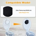 thumbnail image 2 of 8 Pack Odor Removing Refills for Ubbi Diaper Pail, Diaper Pail Odor Absorber Carbon Filter Refills to Keep Home Fresh, 2 of 6