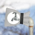 thumbnail image 5 of Herrnalise Outdoor Faucet Covers for Winter,7.9”W x 5.5”H,Outside Water Faucet Winter Covers,Thickened Insulated Cover for Outside Faucet,2 Pack White, 5 of 9