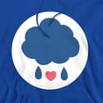 thumbnail image 2 of Care Bears: Unlock the Magic Grumpy Bear Belly Adult Pull-Over Hoodie, Royal, 2X-Large, 2 of 4
