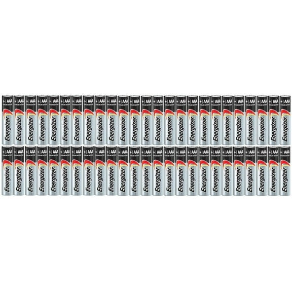 Pack of 50 Energizer E92 AAA Alkaline Battery - Bulk Pack