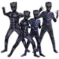 thumbnail image 2 of Disfraz de superhéroe de Marvel, Pantera Negra, Mono para niños, Aldult, Halloween, fiesta de carnaval, disfraces de Cosplay xuanjing  unisex, 2 of 2