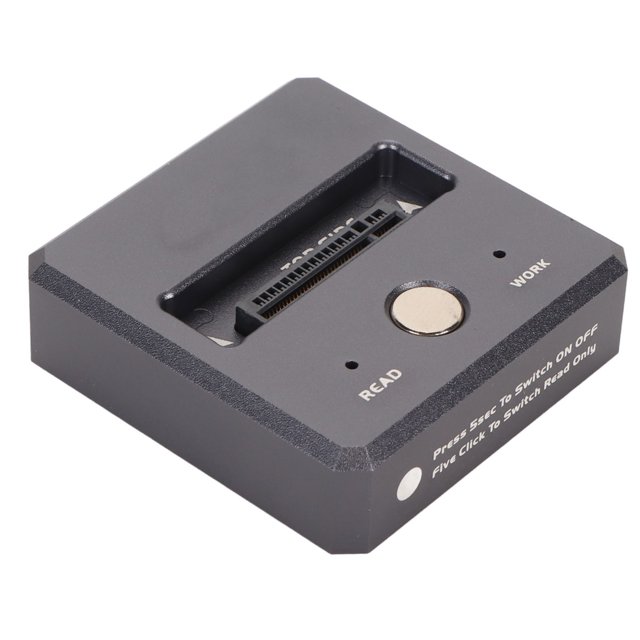Lecteur SSD M.2 vers USB C, Station d'Accueil Protocole UASP NVMe vers USB 10Gbps pour Données