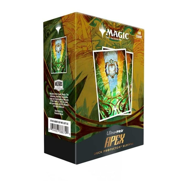 Ultra Pro: Magic The Gathering: Aetherdrift: 105ct Apex Deck Protector Sleeves Serialized Card: The Aetherspark