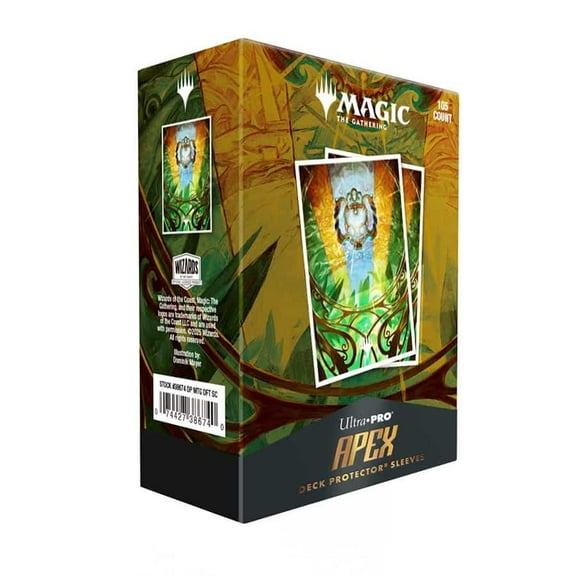 Ultra Pro: Magic The Gathering: Aetherdrift: 105ct Apex Deck Protector Sleeves Serialized Card: The Aetherspark