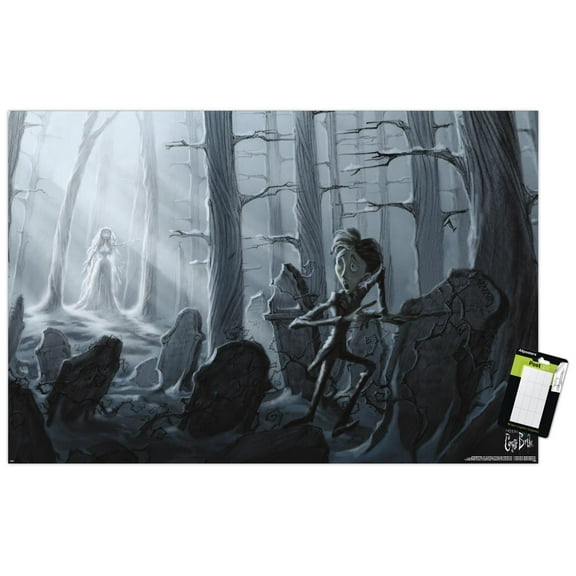 Tim Burton's The Corpse Bride - Victor In The Woods Wall Poster, 22.375" x 34"