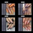 thumbnail image 3 of French Nail Tips Drawing Guide Stickers Manicure Stencil Tools For-nail-art, 3 of 5