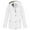 White, variant on Fleece Lined Raincoat for Women Waterproof Lightweight Zip Up Hooded Jacket Winter Rain Jackets Outdoor Windbreaker for Running, Cycling and Active Outdoor Sports, Red, 2XL