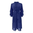 thumbnail image 5 of XXWXYD Girls Musli𝗆 𝖨slamic Dress for Children Chiffon Abaya 𝖣ubai Kaftan Prayer Dress Full Length Robe, Modest Traditional Casual Daily Wear for Kids 𝖨slamic Dress, 5 of 5