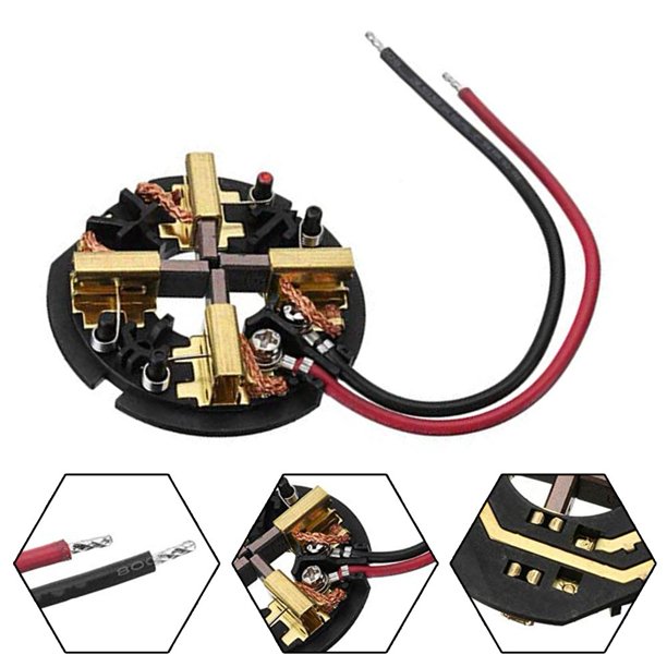 Carbon Brush Kit 14-46-2012 Replaces 22-22-1640, 22-22-1550 For Milwaukee 18V