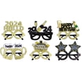 thumbnail image 1 of 6 Piezas 2024 Marco de Gafas de Feliz Año Nuevo 2024 Gafas de Fiesta de Nochevieja Decoración de Navidad Gafas de Disfraces Gafas Divertidas Creativas para Favores de Vacaciones de Navidad, 1 of 5