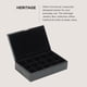 thumbnail image 2 of Caja de gemelos Wolf Heritage de piel sintética con 15 compartimentos, 2 of 6