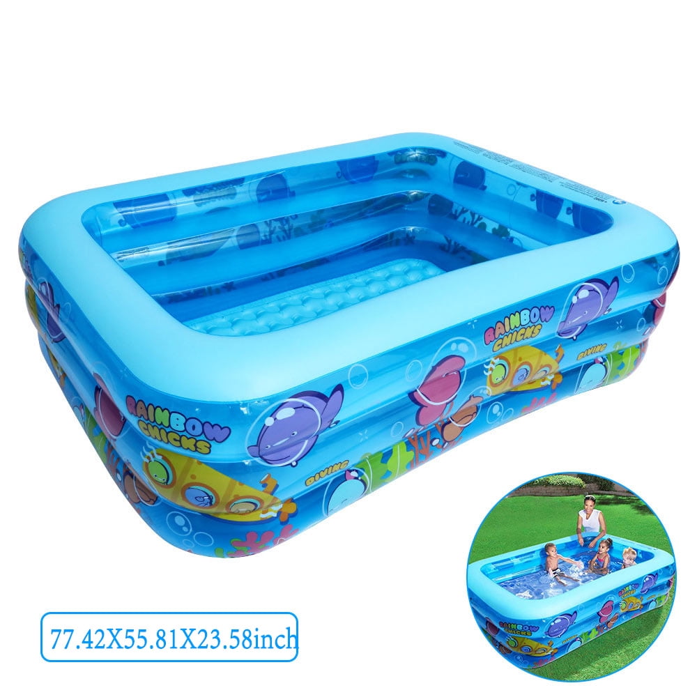 Rectangular Inflatable Swimming Pool