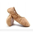 thumbnail image 5 of Missfiona Women's Ballet Flats Canvas Ballet Slipper Dance Yoga Practice Shoes(6.5,Light Tan), 5 of 6