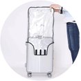 thumbnail image 2 of LZLINGMEI Clear PVC Luggage Cover Protectors Transparent Waterproof Sleeve for Wheeled Suitcases, 2 of 8