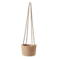 thumbnail image 1 of DOLITY Vintage Indoor Outdoor Hanging Storage Plant Holder Rope Basket 2, 1 of 8