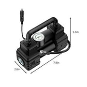 EGYMEN Digital Tire Inflator, 12V Portable Air Compressor Pump, Auto Tire Pump with LED Light and Digital Pressure Gauge, Fast Inflating Car Tire Inflator