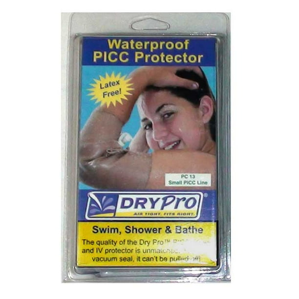 DRYPro Waterproof Vacuum Sealed PICC Line Cover, Extra Large Walmart