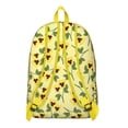 thumbnail image 3 of Floral Print Bookbag for School College and Work, Large Capacity Backpack with Laptop Compartment, Durable Everyday Bookbag for Commuting and Travel, Sunflower Flowers Design Unisex Gift, 3 of 5